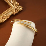 Nail Diamond Bracelet