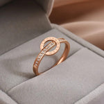 Rosegold Diamond Ring