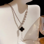 Black Clover Necklace