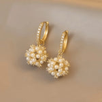 Gold Plated Pearl Earring