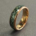 Green Gold Plated Ring