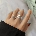 Butterfly Couple Korean Ring