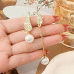 pearl hanging Earrings