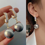 Big Hangings Pearl Korean Earring