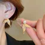 Fish Tail Shape Earrings