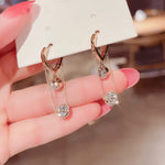 Korean Dimond Hanging Earring