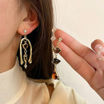 Mismatched Stone Earrings