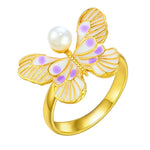 Butterfly Resin Ring