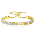 Gold Plated Diamond Bracelet