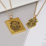 Heart Couple Necklace