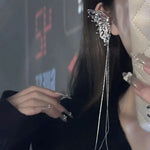 Silver Butterfly Earcuff