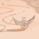 Feather Crown Shape Korean necklace