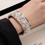 White Crystal Stone Bracelet