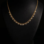 Gold Plated Stone Necklace