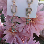 Letter Earrings