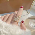 Feather Pearl Ring