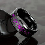 Purple Black Ring