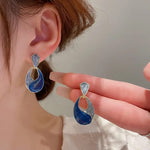 Blue Ocean  Theme Earring