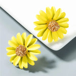 Sunflower Shape Korean earring