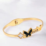 Butterfly Flower Bracelet