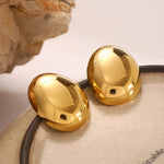 Gold Plated Stainless Steel Earrings