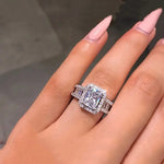 Square Diamond Ring