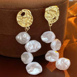Pearl Gold Earring