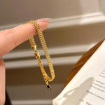 Gold Plated Chain Bracelet
