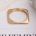 Gold Plated Square Geometric Bracelet