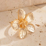 Golden Flower Ring