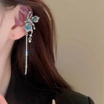 SeaBlue Butterfly Earrings