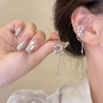 Pink Heart Stone Earrings