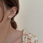 Gold plated piercing Earcuff