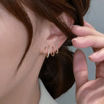 Four Claw Korean earring