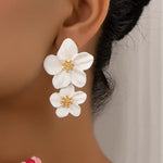 Flower Shape Korean earring